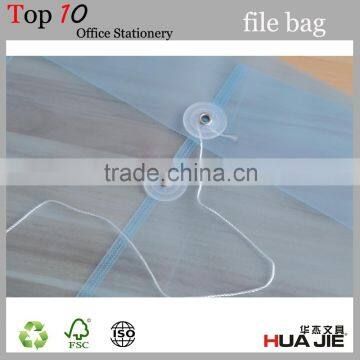 Clear Bag A4 PP Envelope Plastic Transparent Document Bag photo-4