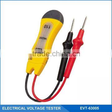 Two Range Circuit Voltage Tester with 110V/220V AC/DC and High Visibility Dual Indicator,EVT-63005