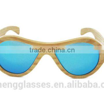 Fashion design popular UV400 polarized wood sunglasses unisex high quality OAK eyewear