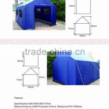 outdoor military army refugee tents