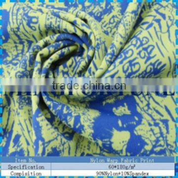 Supplex spandex Fabric/printed supplex spandex fabrics