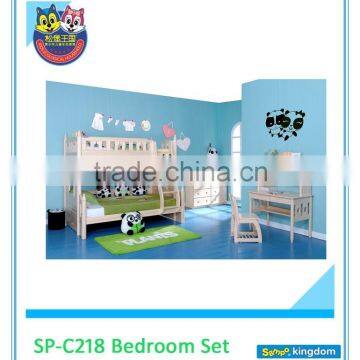 Beauty Children Bed ,Bunk Bed With Shelf Design For Kids