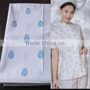 tc printing fabric for doctor nurse clothes in vietman