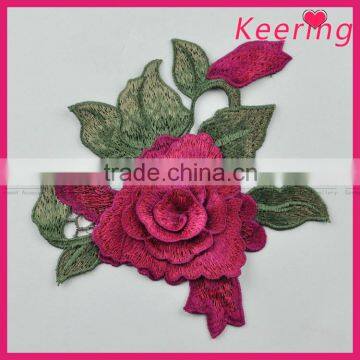 handmade flower applique embroidery pattern for wedding dress decoration                        
                                                Quality Choice