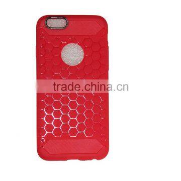 New Arrival Honeycomb Soft TPU Cases For Samsung S6 Edge Ultra Thin Back Cover Protective Shell Skin