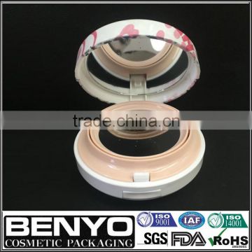 BENYO luxury high quality 15g plastic foundation compact