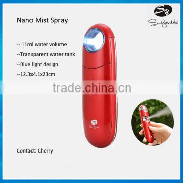 Portable mini nano mist spray / handy nano facial mister