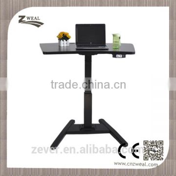 Office single foot height adjustable folding desk