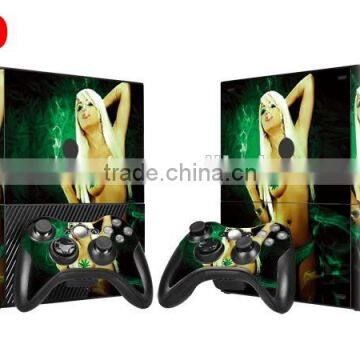 Sexy Girl Vinyl Skin Sticker for Xbox 360 E Console and Controllers for Xbox Stickers