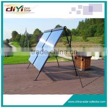 2015 Fashionable doule wings design solar collector/solar water heater