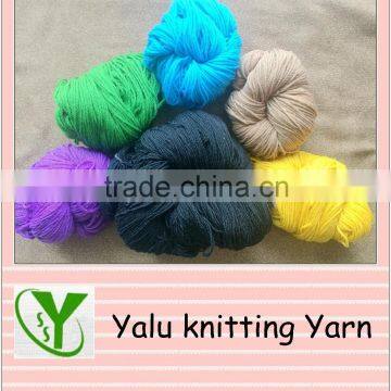 polyester bulk yarn in colors