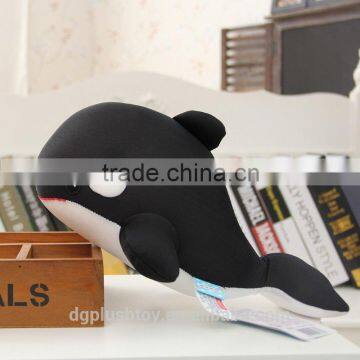 Black Wholesale Dolphin Plush Stuffed Sea Animal Toys for Kids photo-4