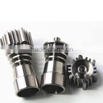 YTL 14mm & 19mm female 2 in 1 titanium solar nail for water pipe glass bong oil smoking.Real Grade2