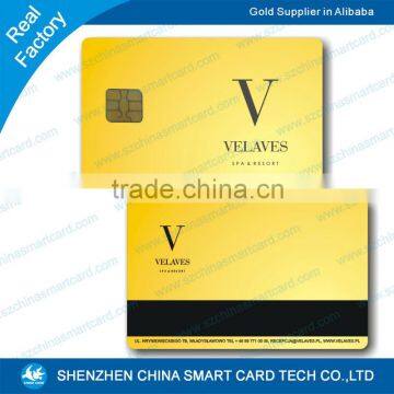 Plastic PVC Smart Chip Card RFID Contact Card