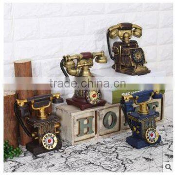 telephone antique gifts resin crafts for sale