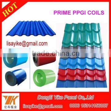 Prime ppgi coils gi coils corrugated forming machines