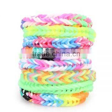 Cheap Sell Any of Customized Weave Silicone Bracelet