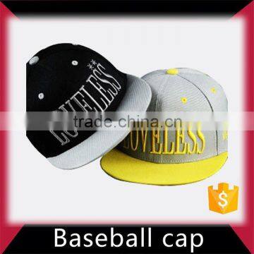 Cheap men adjustable embroidery baseball cap