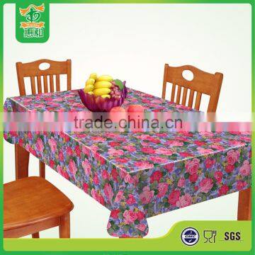 Fancy Clear PVC Table Cloth for Wedding
