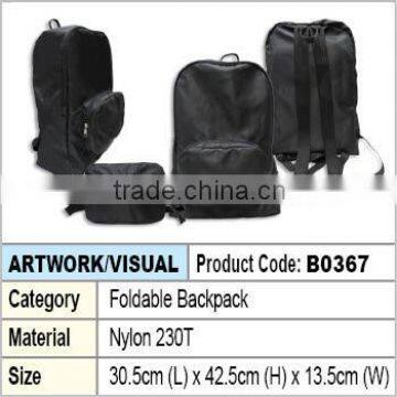 foldable backpack- waist bag