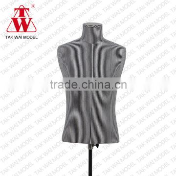 High quality mle upper half body model fiberglass display mannequins