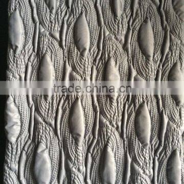 quilted fabric,100% polyester spandex embroidered fabric,quilting fabric for down coat,jacket and garment fabric