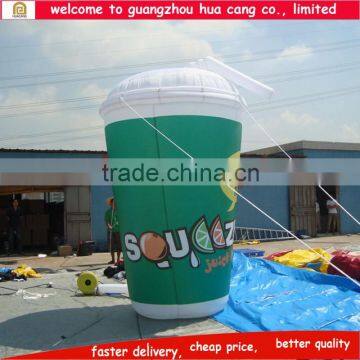 New Style Advertising Inflatable Drinking Model / Inflatable Drink Replica for Promotion photo-2