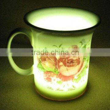 Night light / Luminou Cramic Cup r Mug