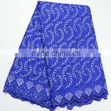 Best Quality Swiss Lace Big Heavy African Voile Lace for Family Party Dress photo-2