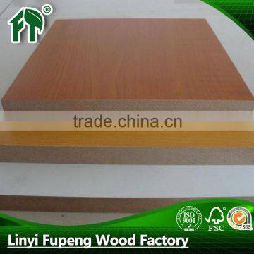 fibreboard type waterproof mdf board 3mm