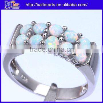 Hot 925 Sterling Silver Young Boy Ring Fake Diamond Ring For Boys photo-6