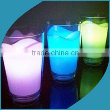 Custom LED cup/flashing plastic cup for drinking/Colorful light party cup