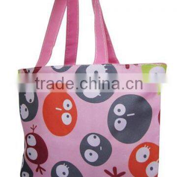 funny pink tote bag