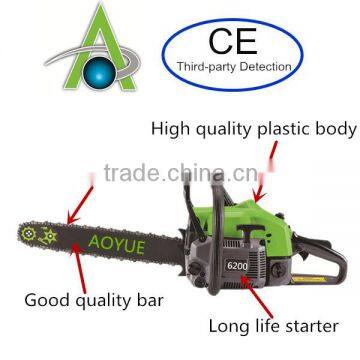 6200,62CC GASOLINE CHAIN SAW WITH CE