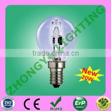 G45 220-240V 20W E14 Globle Halogen Bulb