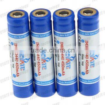 High quality rechargeable 10440 Lithium battery for Ecig