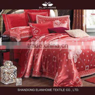 2016 New Jacquard Wedding Design Duvet Cover Set