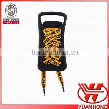 Wholesale polyester cheap custom lgoo tube shoelace