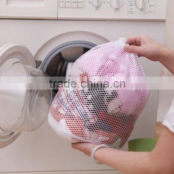 Polyester drawstring bag with locking