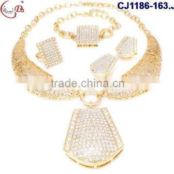 CJ1186-28 Top grade quality fashionable wholesale price indian bridal jewelry sets for sale