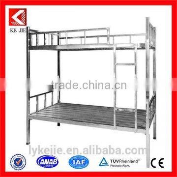 bunk bed durable cabinet strong dormitory single metal bed modern modern military metal bed