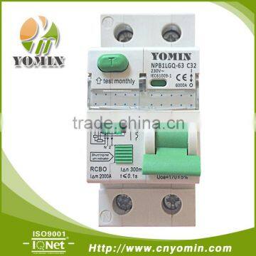 Manufacturer NPB1LGQ-32 Overvoltage or undervoltage and earth/leakage current device circuit breaker