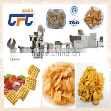 Fully Extruded Snack Food Fried Wheat Flour Bugle equipment