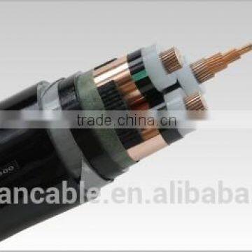 8.7/15KV solid copper conductor XLPE/PVC sheathed Power Cable, electrical power cable