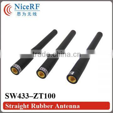 Straight Rubber Antenna SW433-ZT100 for Wireless Transceiver RF Module 433MHz Straight Rod Antenna 433MHz Rubber Antenna 433 photo-2