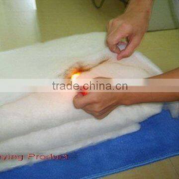 Flame retardant nonwoven fabric