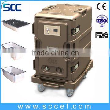 food warming cabinet with element meal warming cart with FDA