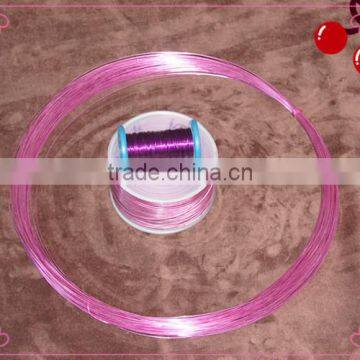 Color aluminum flat wire / craft color aluminum wire