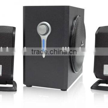 2.1 usb subwoofer computer speakers,super sound wood stereo speaker(SP-901)