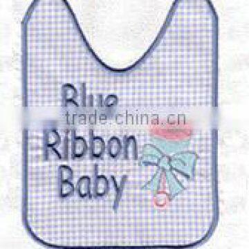 100% Cotton soft baby bibs